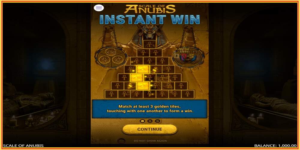 Spelslot Scale of Anubis