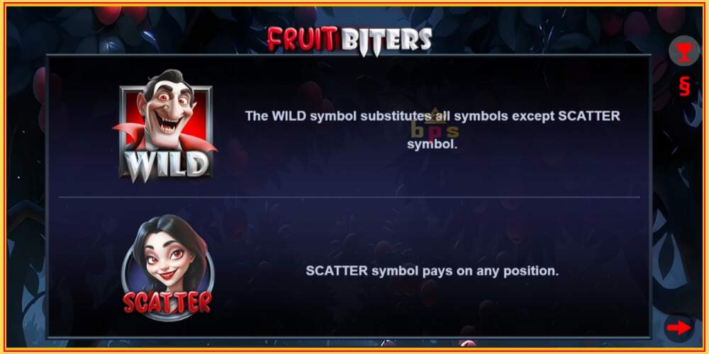 Игровой слот Fruit Biters