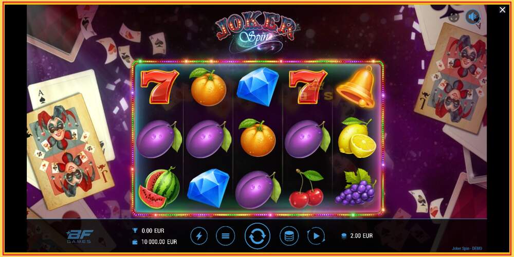 Игровой слот Joker Spin