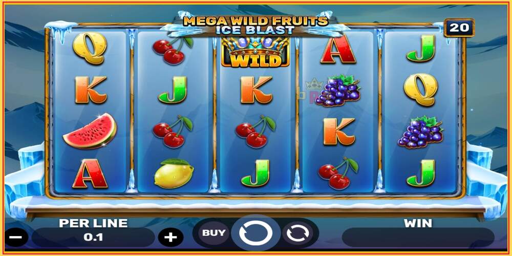 Игровой слот Mega Wild Fruits - Ice Blast