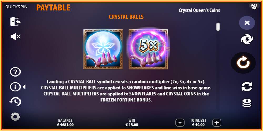 Игровой слот Crystal Queens Coins