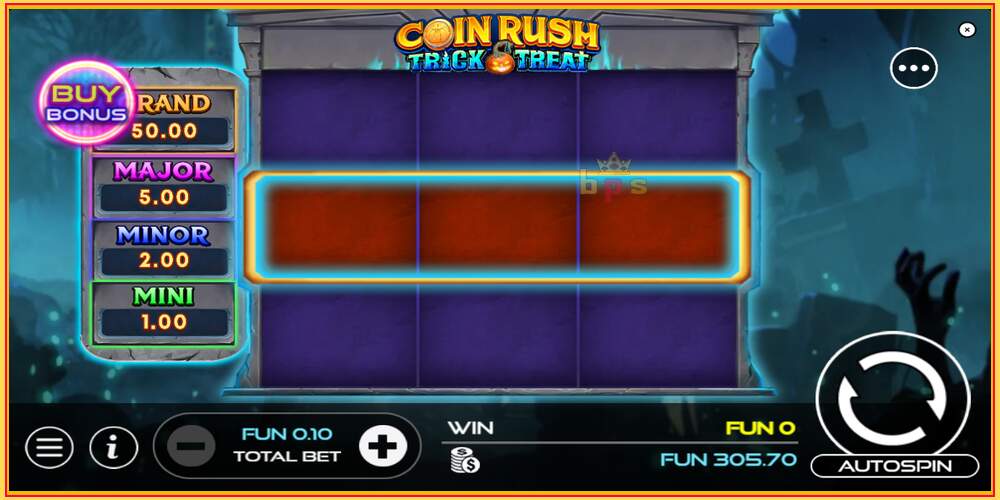 Игровой слот Coin Rush: Trick o Treat