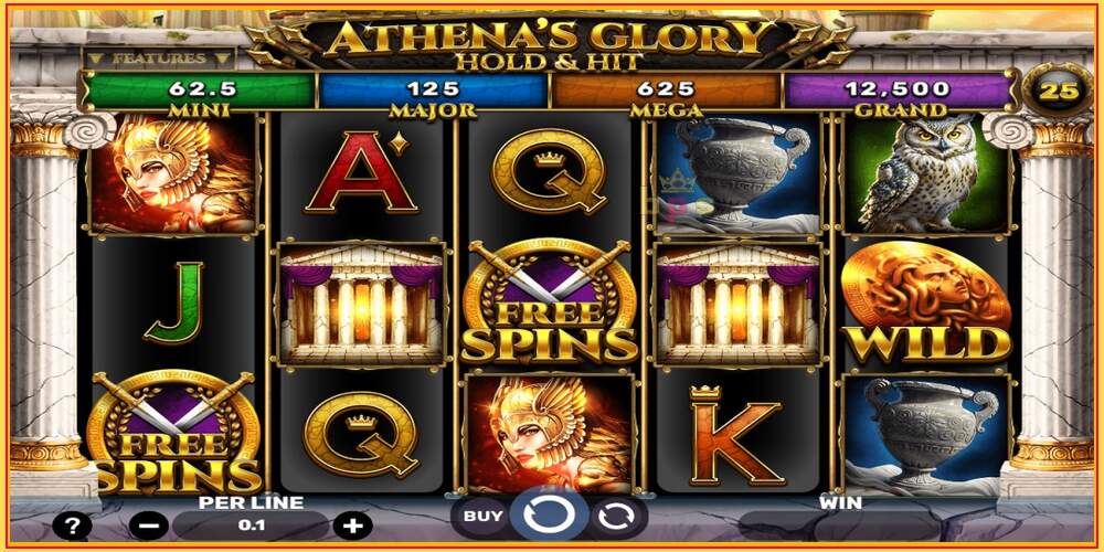 Игровой слот Athenas Glory Hold & Hit