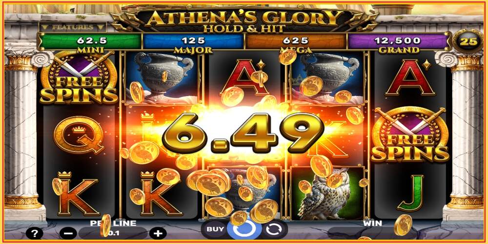 Игровой слот Athenas Glory Hold & Hit