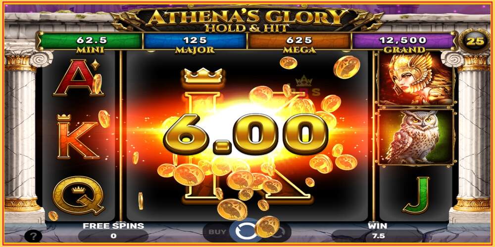 Игровой слот Athenas Glory Hold & Hit