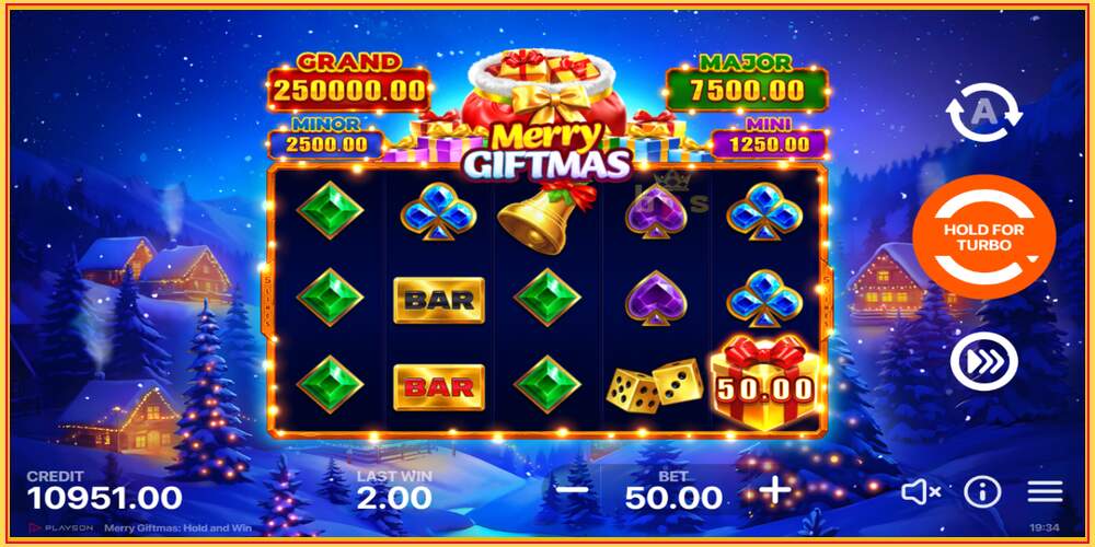 Игровой слот Merry Giftmas