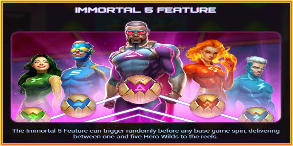 Игровой слот Immortal 5