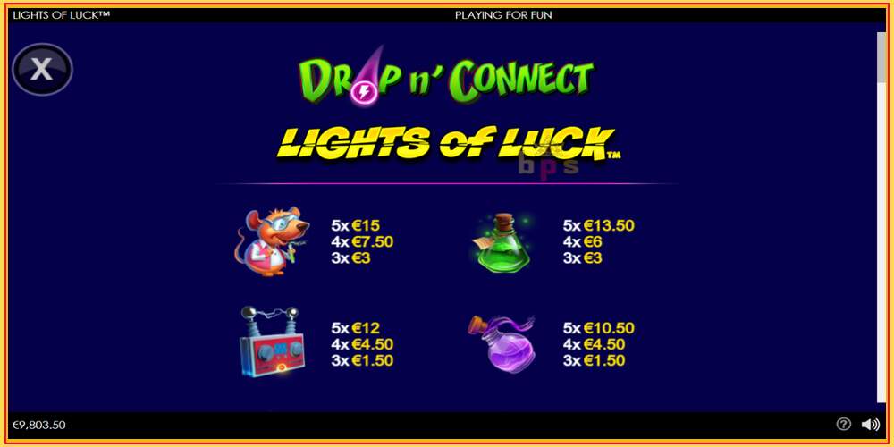 Игровой слот Lights of Luck