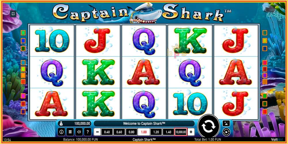 Игровой слот Captain Shark