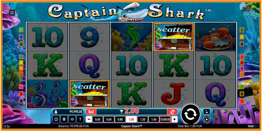 Игровой слот Captain Shark