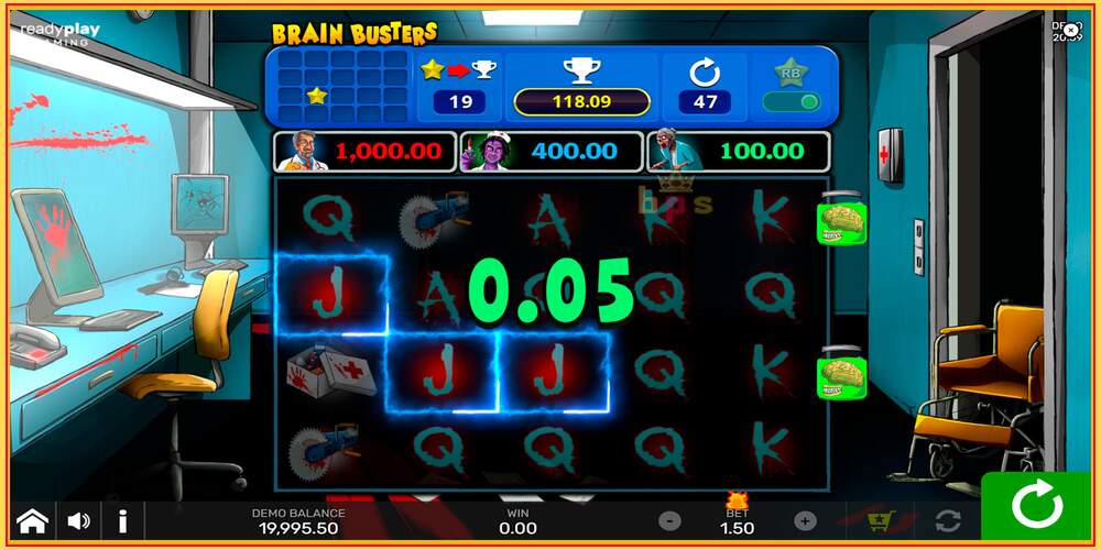 Игровой слот Brain Busters