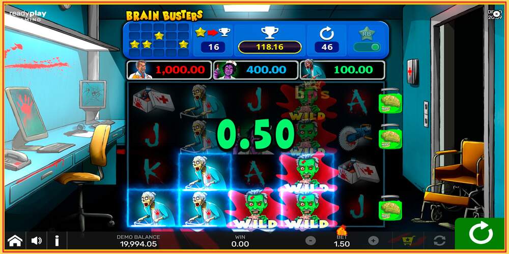 Игровой слот Brain Busters