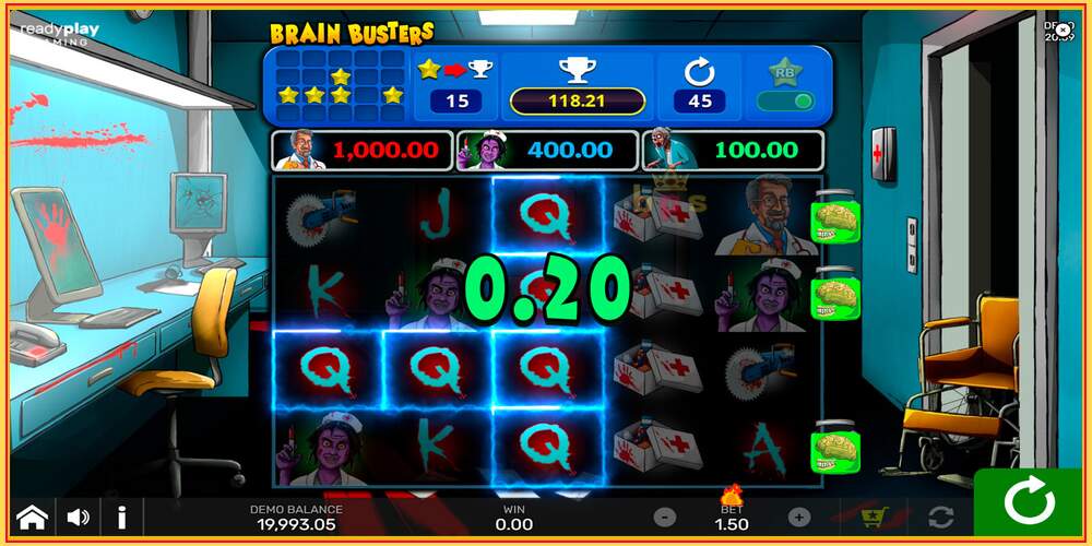 Игровой слот Brain Busters