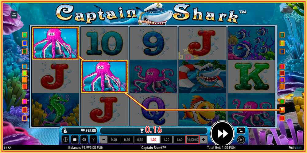 Игровой слот Captain Shark