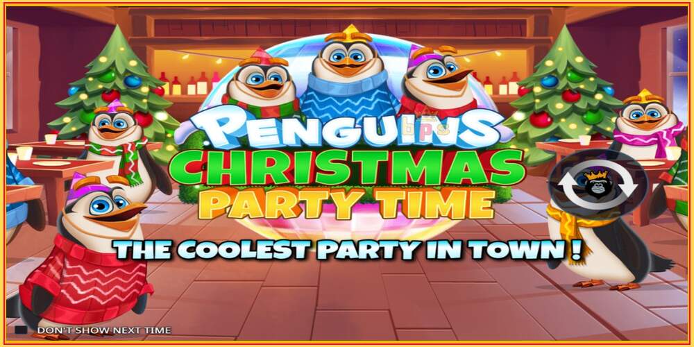 Игровой слот Penguins Christmas Party Time