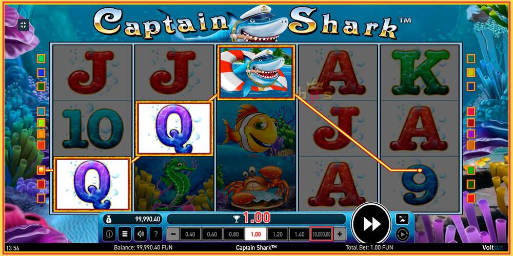 Игровой слот Captain Shark