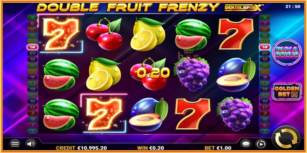 Игра слот Double Fruit Frenzy DoubleMax