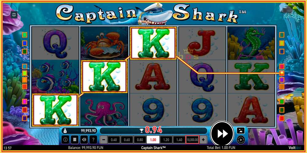 Игровой слот Captain Shark