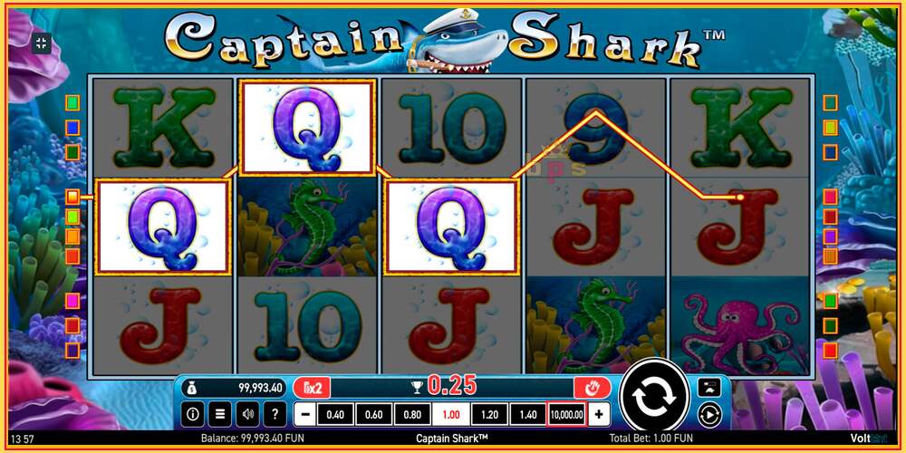 Игровой слот Captain Shark