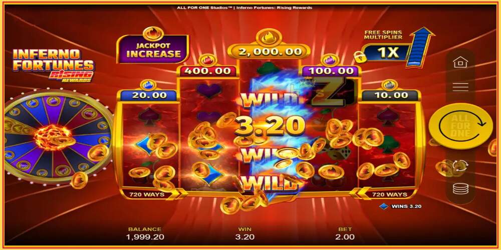 Spelslot Inferno Fortunes: Rising Rewards