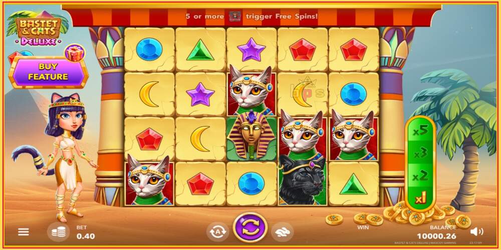 Игровой слот Bastet & Cats Deluxe