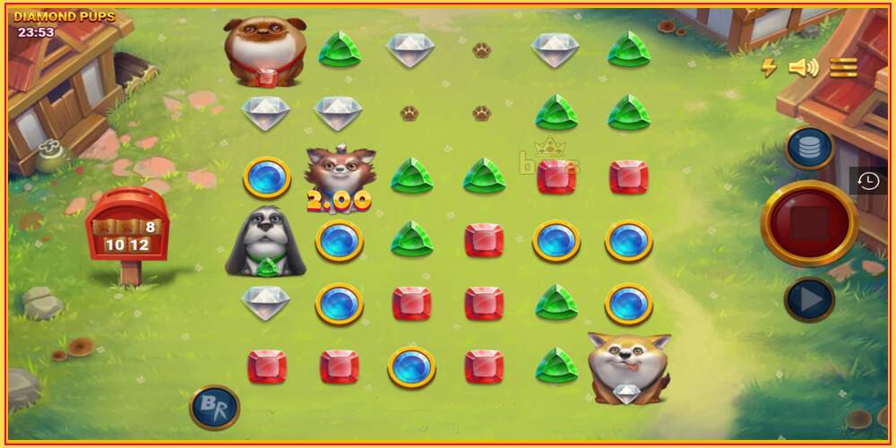 Игровой слот Diamond Pups