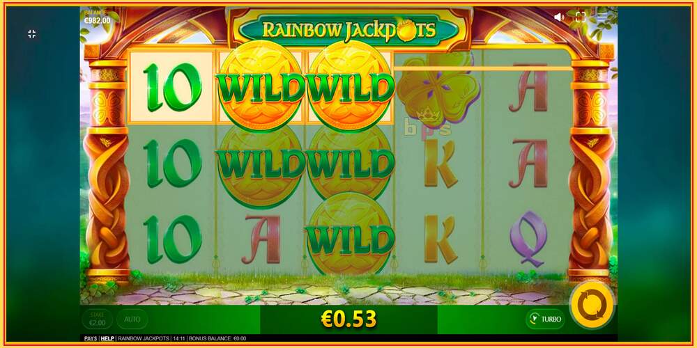 Игровой слот Rainbow Jackpots