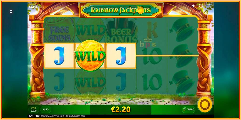 Игровой слот Rainbow Jackpots