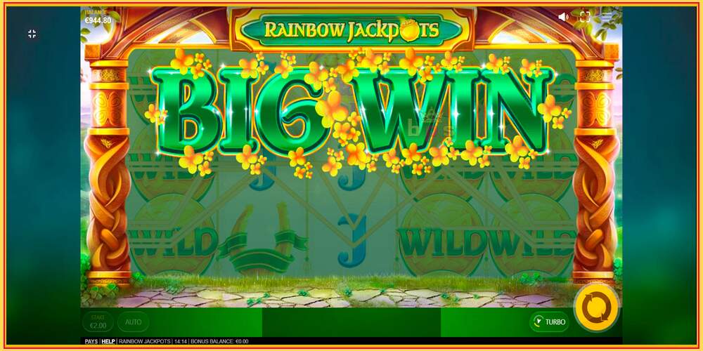 Игровой слот Rainbow Jackpots