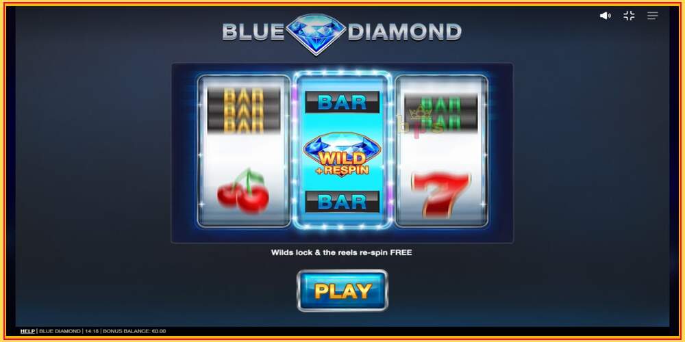 Игровой слот Blue Diamond