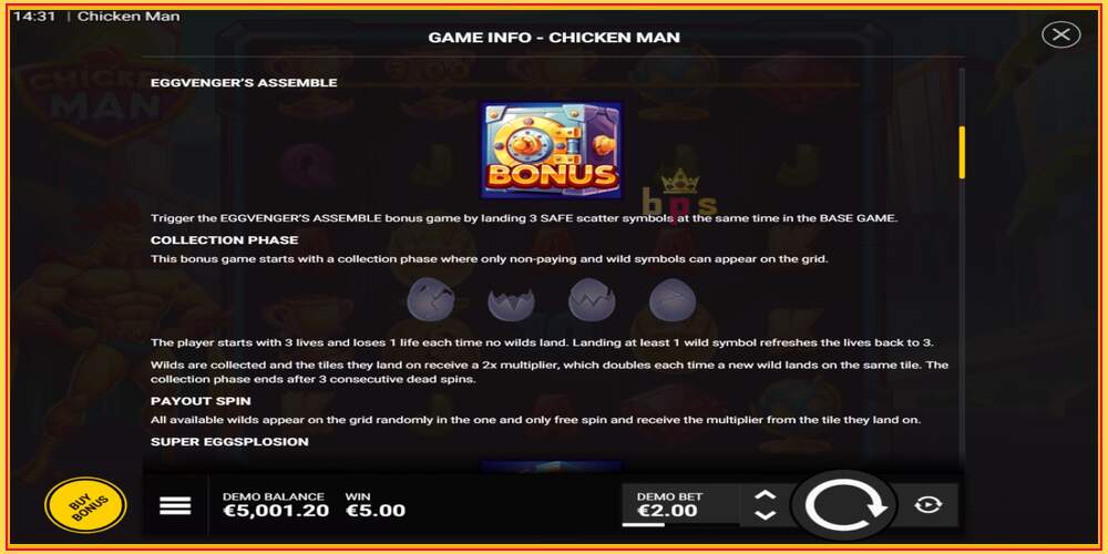 Игровой слот Chicken Man