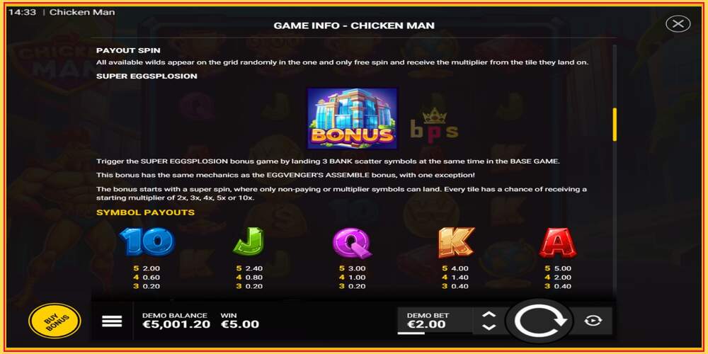 Игровой слот Chicken Man