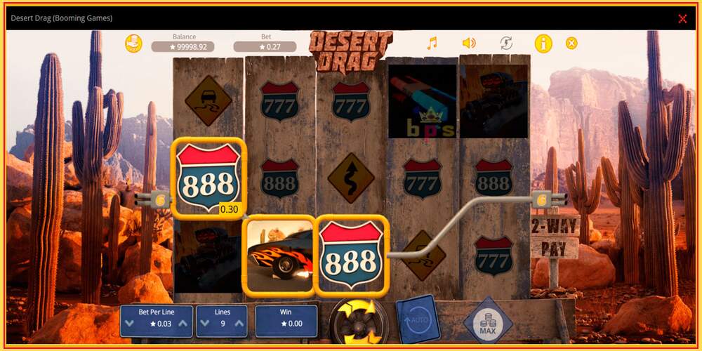 Игровой слот Desert Drag