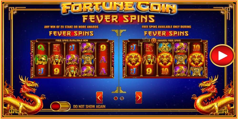 Khe trò chơi Fortune Coin Fever Spins