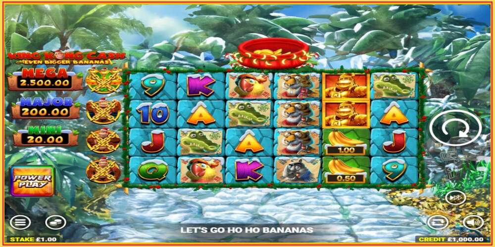 Spelslot King Kong Cash Even Bigger Bananas Power Play