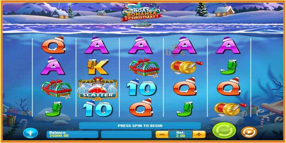 Игровой слот Boat Bonanza Christmas