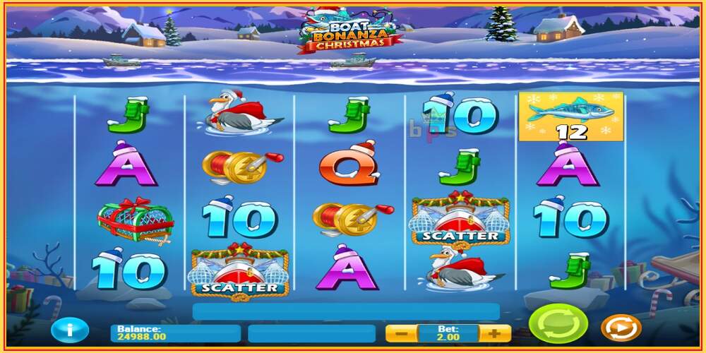 Игровой слот Boat Bonanza Christmas