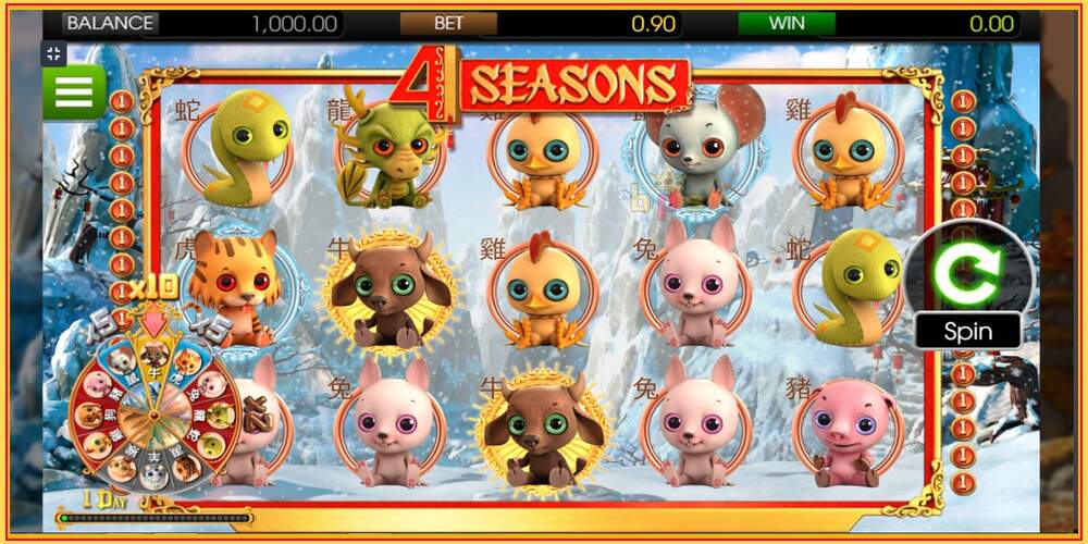 Игровой слот 4 Seasons