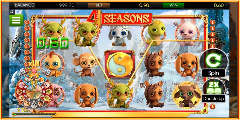 Игровой слот 4 Seasons