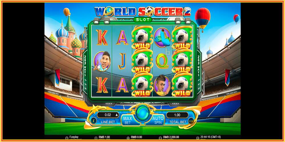 Игровой слот World Soccer Slot 2