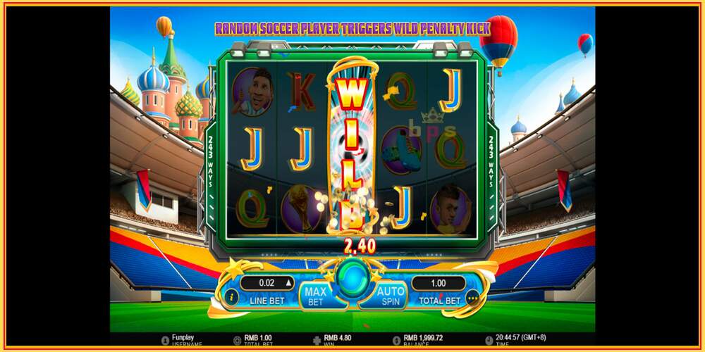 Игровой слот World Soccer Slot 2