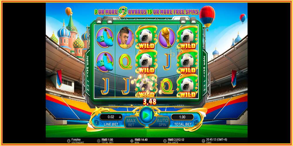 Игровой слот World Soccer Slot 2