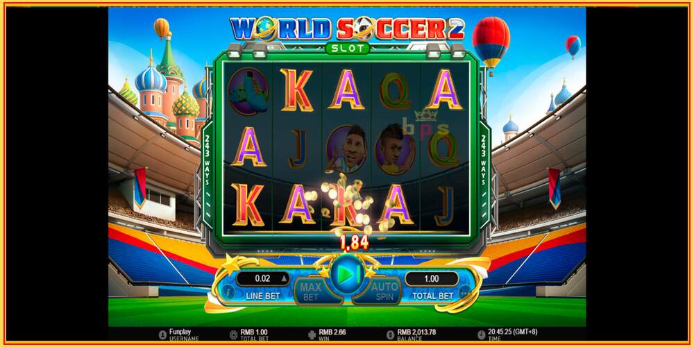 Игровой слот World Soccer Slot 2