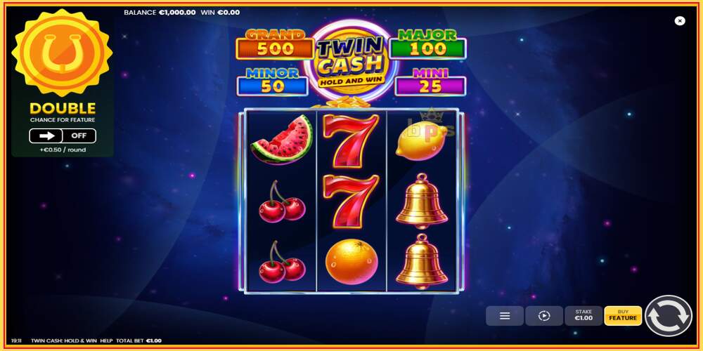 Ranura de joc Twin Cash: Hold and Win