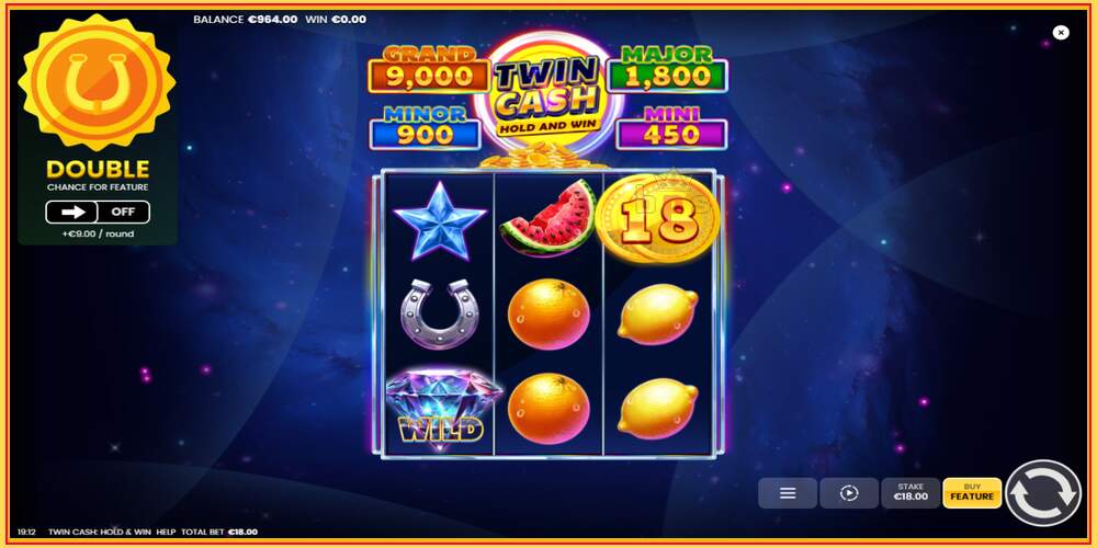 Ranura de joc Twin Cash: Hold and Win