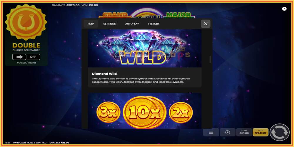 Игровой слот Twin Cash: Hold and Win