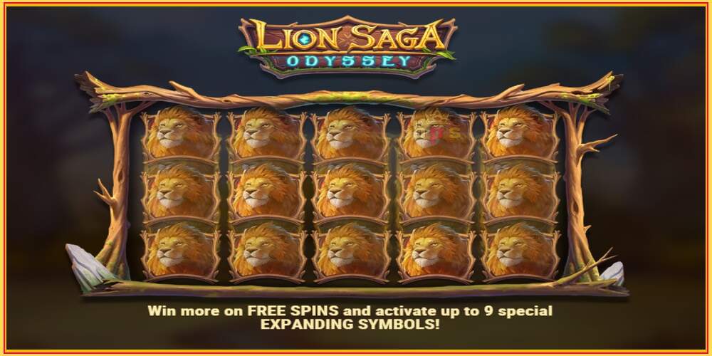 Khe trò chơi Lion Saga Odyssey