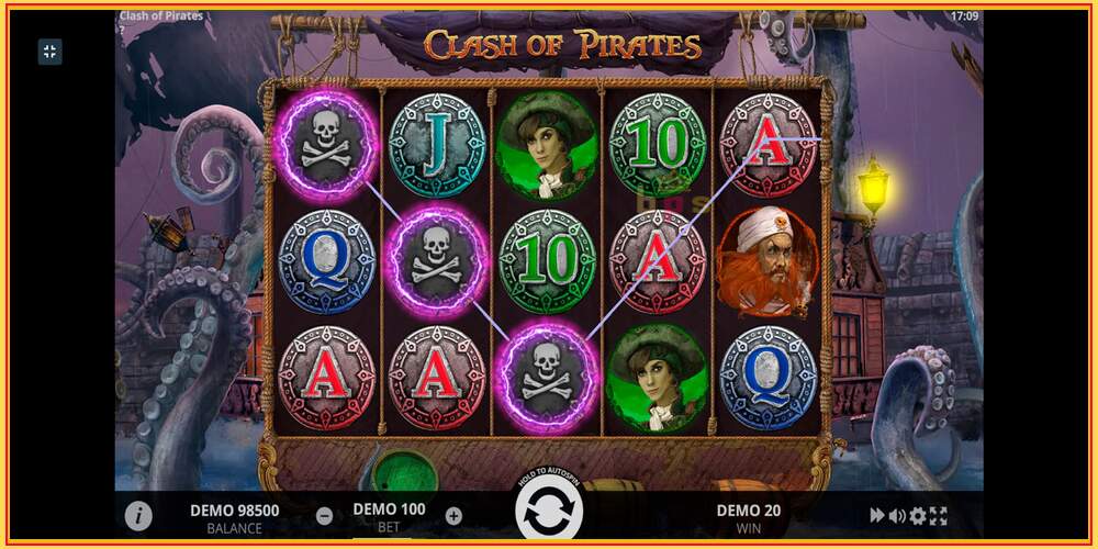 Игровой слот Clash of Pirates