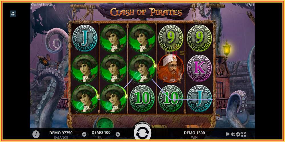 Игровой слот Clash of Pirates