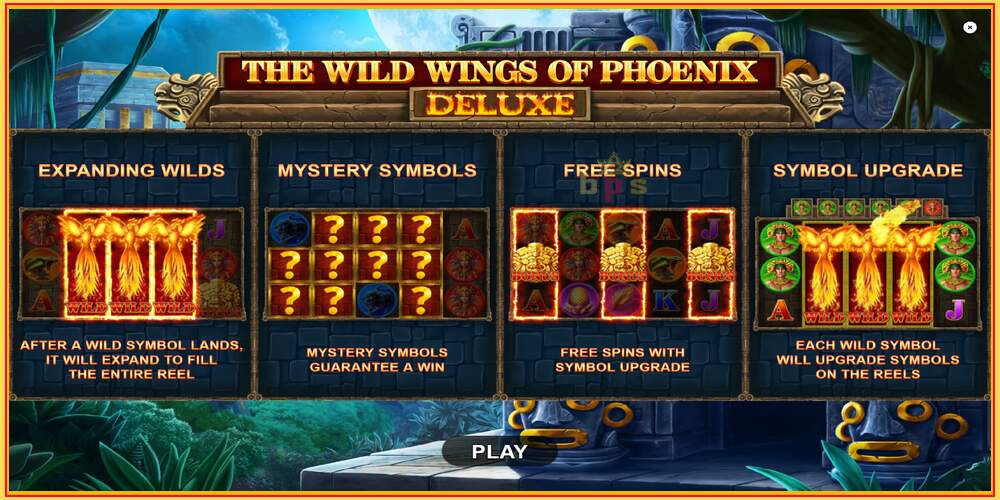 Игровой слот The Wild Wings of Phoenix Deluxe